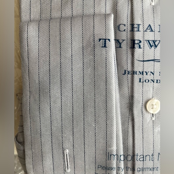 Charles Tyrwhitt Dress Shirts, French Cuffs, 16/36 - Set of 2 New Shirts - Picture 5 of 6